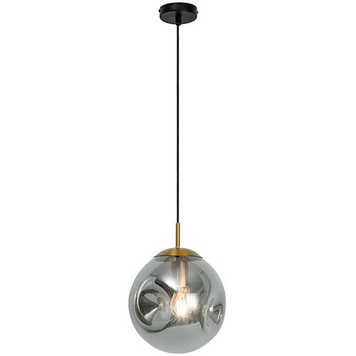  Luster na sajli OSCAR 1xE27/40W/230V dimljena crna Slike