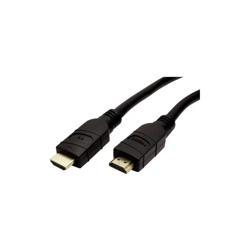 Value HDMI priključni kabel 15.00 m 14.99.3452 sa zaštitom crna [1x muški konektor HDMI - 1x muški konektor HDMI]