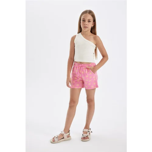 Defacto Girl's Patterned Shorts