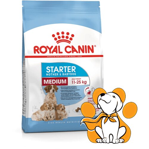 Royal Canin medium Starter Mother&Babydog, 4kg, Suva Hrana Za Štence Do 2 Meseca Cene