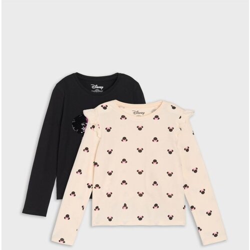 Sinsay Paket od 2 majica s dugim rukavima Minnie Mouse Slike
