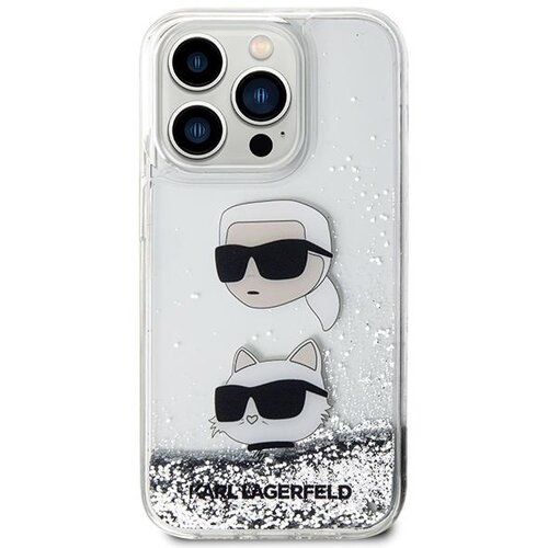 Karl Lagerfeld Ovitek KLHCP14XLDHKCNS, Iphone 14 Pro Max, srebrn, (20926345) Cene