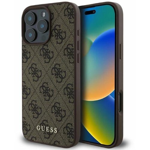 Guess OVITEK 4G CLASSIC ZA IPHONE 16 PRO OVITEK RJAV, (21898437) Slike