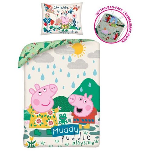 Peppa Pig Pamučna posteljina 140x200cm Cijene