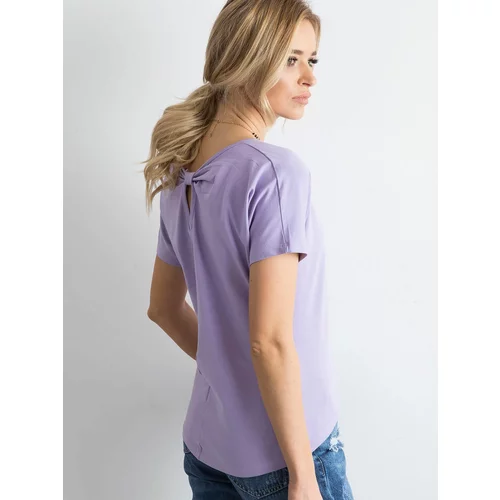 Fashion Hunters Women's purple T-shirt