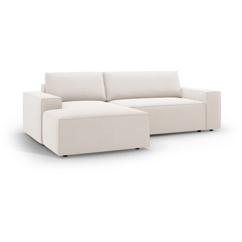Micadoni Bež raztegljiva kotna sedežna garnitura (levi kot) Jodie &amp;ndash; Home Slike