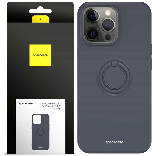 Spacecase SILIKONSKI OVITEK RING ZA IPHONE 13 PRO ČRN, (21963127) Cene