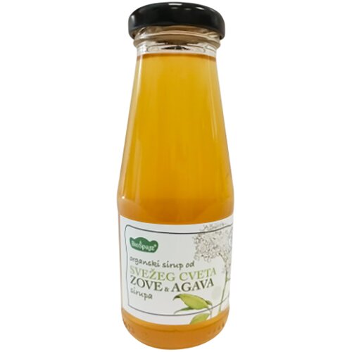 Biospajz Organski sirup od svežeg cveta zove i agave, 200ml Cene