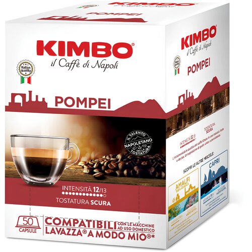 KIMBO A Modo Mio Pompei 50/1 | Lavazza Kapsule za Kafu Cene