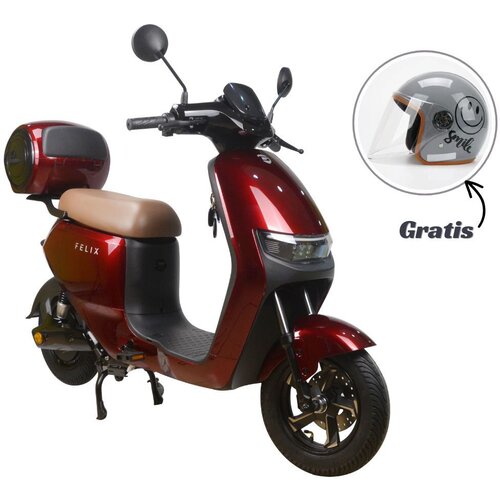 Galaxy Električni bicikl 10" FELIX (250W 48V/20Ah) LITHIUM crvena Cene
