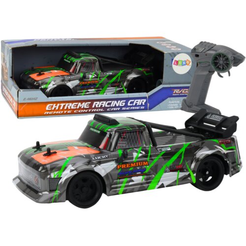  Auto na daljinsko upravljanje1:16 Drift Wheels - sivo/zeleni Cijene