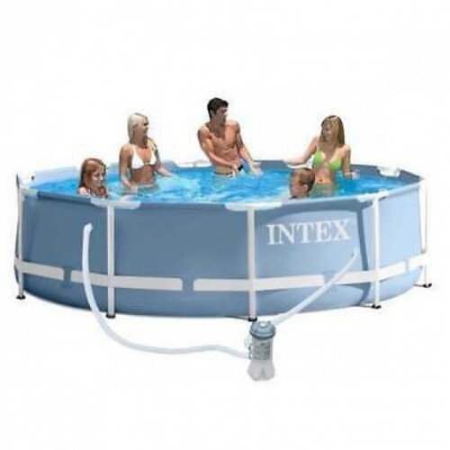 Intex bazen metalni okvir PRISM FRAME 3.05m x 0.75m Slike