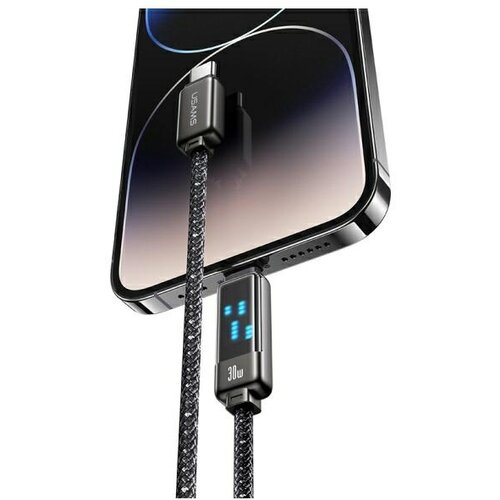 Usams USB-C TO LIGHTNING KABEL 30 W 1,2 M CINKOVE ZLITINE ZA HITRO POLNJENJE IPHONEA, (21980465) Cene