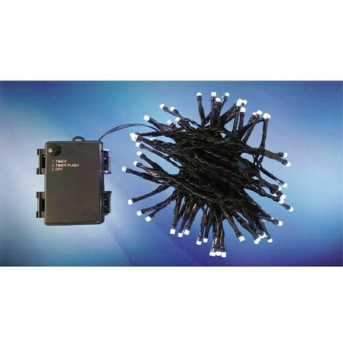 Unicom LED svetlobna veriga (60 LED, bele, dolžina 5.3 m, 3-pozicijsko stikalo) Cene