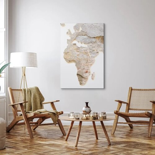  Slika - Hot Continent (1 Part) Vertical 40x60 Na talijanskom platnu Slike