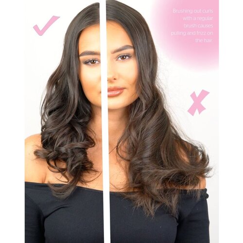Brushworks Smoothing Curl Comb če&amp;scaron;alj za valovitu i kovrčavu kosu 1 kom Slike