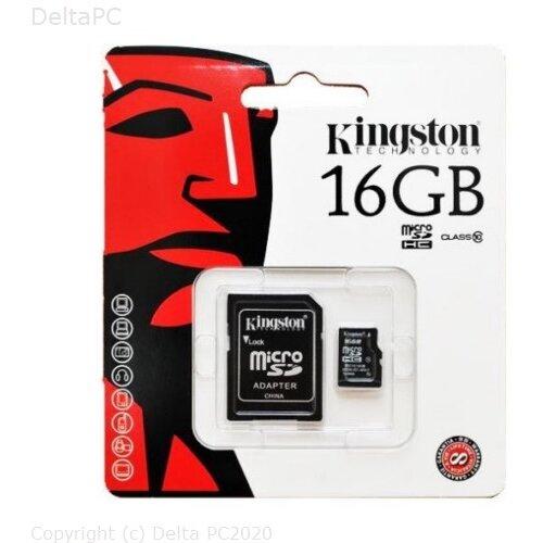 MEM SD MICRO 16GB Class 10 UHS-I + 1ad KIN Canvas Slike