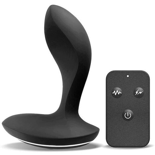 INTOYOU Herrules - radijsko vodeni elektro analni vibrator z možnostjo polnjenja (črn) Cene