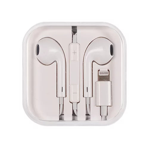  Slušalke z mikrofonom Mega Bass za Apple iPhone 7 / 7 Plus / 8 / 8 Plus / SE (2020) / X / XS / XS Max / XR / 11 / 11 Pro / 11 Pro Max - bele