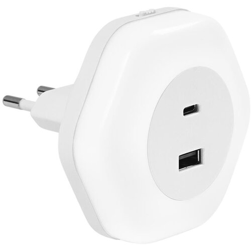 Osram LED noćno svetlo za utičnicu sa USB LUNETTA LED/15W/230V Cene