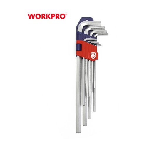 WorkPro wp222005 Ključ Imbus (Hex) produženi, set (9 kom) ( WP222005 ) Slike