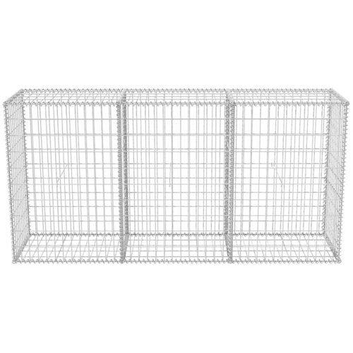  Gabionska ko&amp;scaron;ara od pocinčanog čelika 200 x 50 x 100 cm Slike
