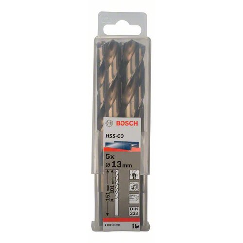 Bosch 2608585905 Burgije za metal HSS-Co, DIN338 Cene