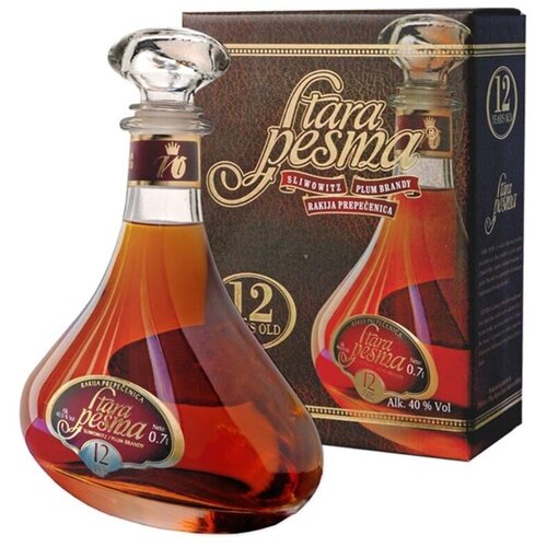 Stara Pesma Rakija &amp;Scaron;ljiva 12 LUX 40% vol, 700ml Slike