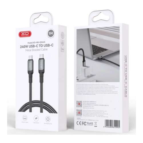 XO High Power Type-C Cable 1m NB-Q264A 240W Cijene