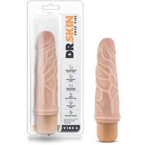 Dr Skin vibrator Dr. Skin - Cock Vibe no3, boja kože Cene