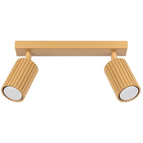 Nice Lamps Stropna svjetiljka u zlatnoj boji 6,5x30 cm Gleam – Cijene