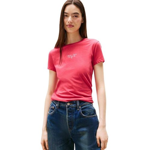 Tommy Hilfiger roze majica za žene Cene