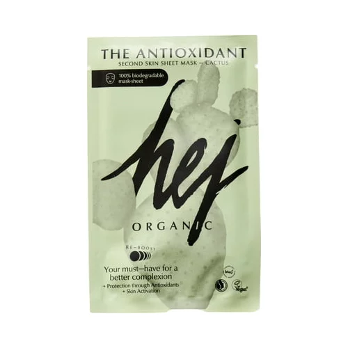 hej Organic the antioxidant second skin mask - 18 g