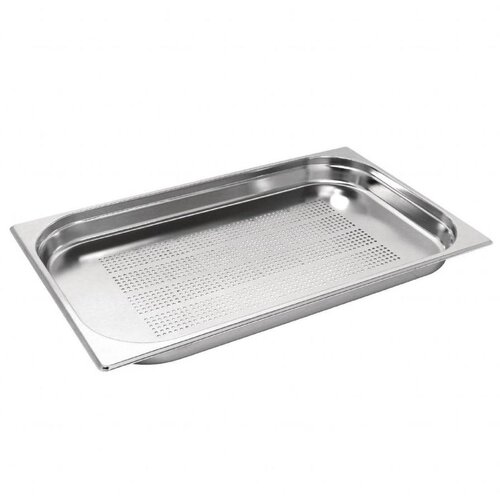 Wi Gastro Gastro posuda Gn 1/1-100mm Perf. 811-4 P srebrna Slike