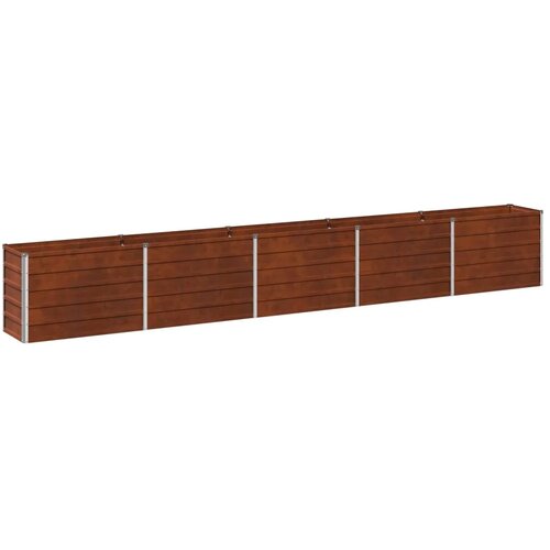  Povi&scaron;eni vrtni krevet Rđa 400 x 40 x 55 cm corton - 400 x 40 x 55 cm Otporni čelik Cijene