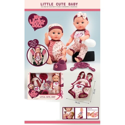 Merx lutka beba 35cm sa nosiljkom ( ms65806 ) Cene