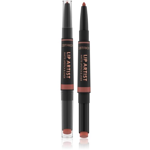 Catrice Lip Artist Matte Lipstick &amp;amp; Liner &amp;scaron;minka + svinčnik za ustnice z mat učinkom odtenek 030 Best Friends Forever 1.74 g Slike