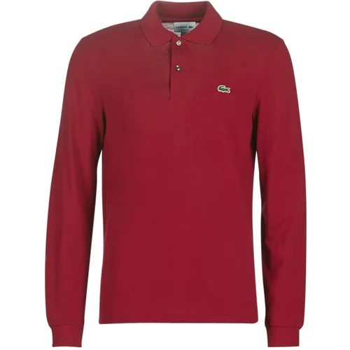 Lacoste Polo majice dolgi rokavi L1312 Bordo