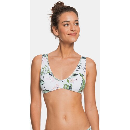 Roxy White Floral Top of Swimwear - Women Cene