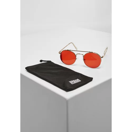 Urban Classics Accessoires Sunglasses Chios gold/red