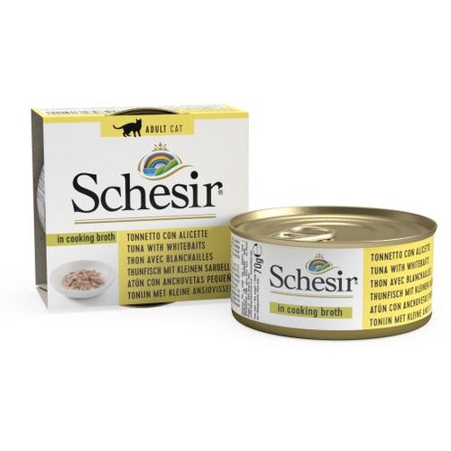 Schesir cat tuna i surimi u želeu 85 gr Slike