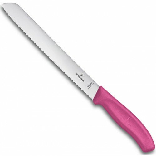 Victorinox nož za hleb 21 cm roze Slike