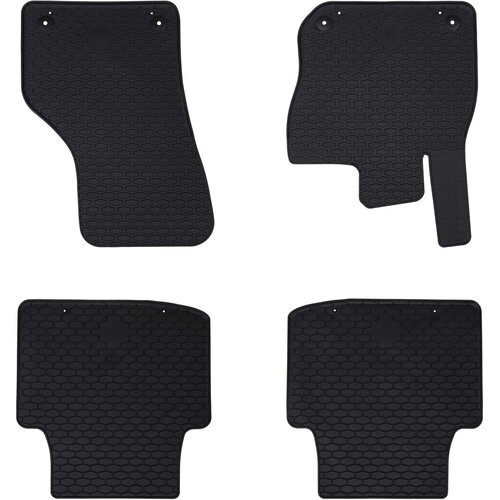  Auto tepih 4 pcs Crna prikladno za VW za PASSAT B9 TDI 2024- Cene