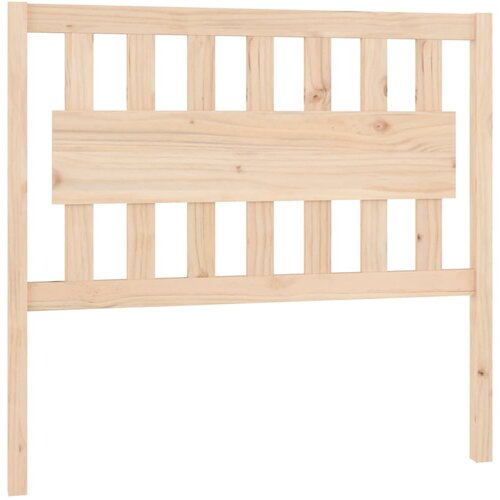 Maison Chic posteljno vzglavje - vzglavna omarica - nočna omarica 105,5x4x100 cm trdna borovina, (21705037) Slike