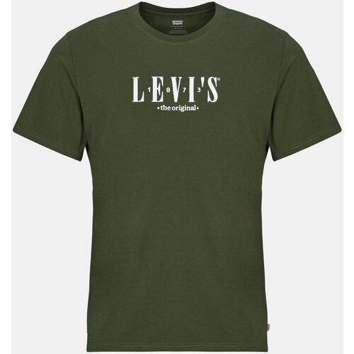 Levi's Majice s kratkimi rokavi SS RELAXED FIT TEE Kaki Cene