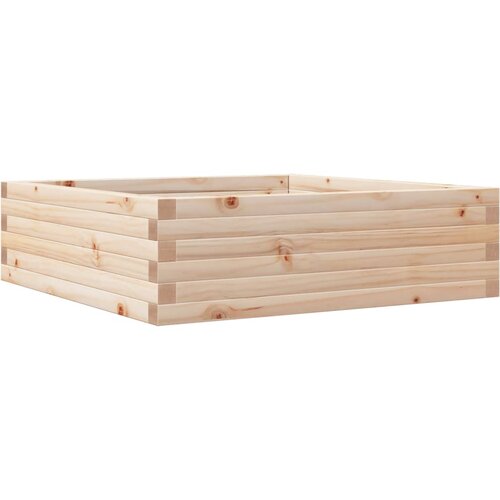Maison Chic Vrtno cvetlično korito - Cvetlični Lonec 80x80x23 cm trdna borovina, (21788541) Slike