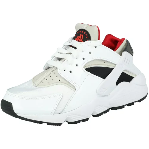Nike Sportswear Niske tenisice 'Air Huarache' bež / crvena / crna / bijela