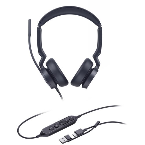 Yealink žične naglavne slu&amp;scaron;alke z mikrofonom UH46 Dual Teams Usb C/a 1308182 Slike