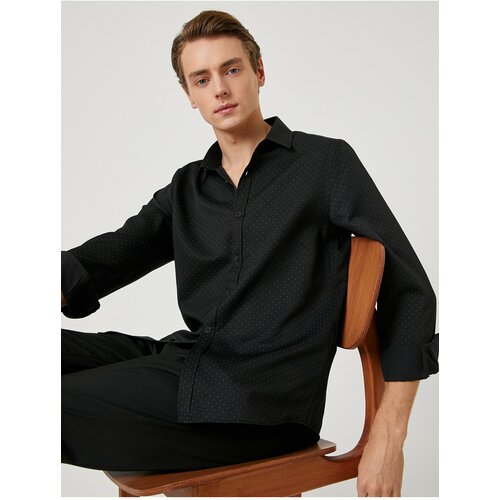 Koton Shirt - Black - Regular fit Slike