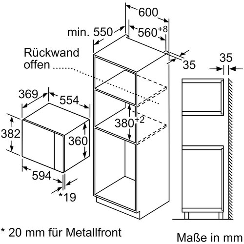 Siemens BE555LMB1 iQ500 Vgrajen aparat z mikrovalovni žarom Slike